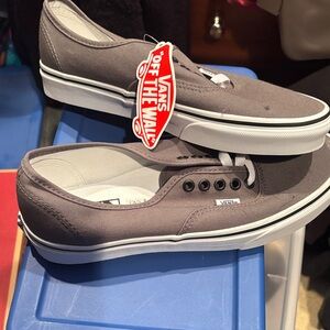 Vans Gray Canvas Men's Sneakers